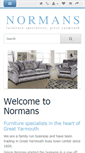 Mobile Screenshot of normansfurniture.co.uk